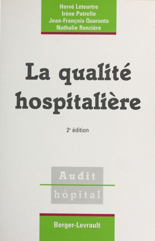 La Qualité hospitalière