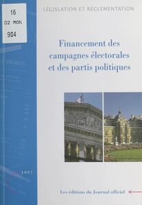 Financement des campagnes électorales et des partis politiques