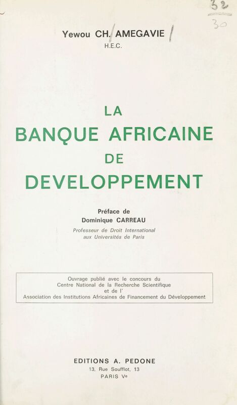 La Banque africaine de développement