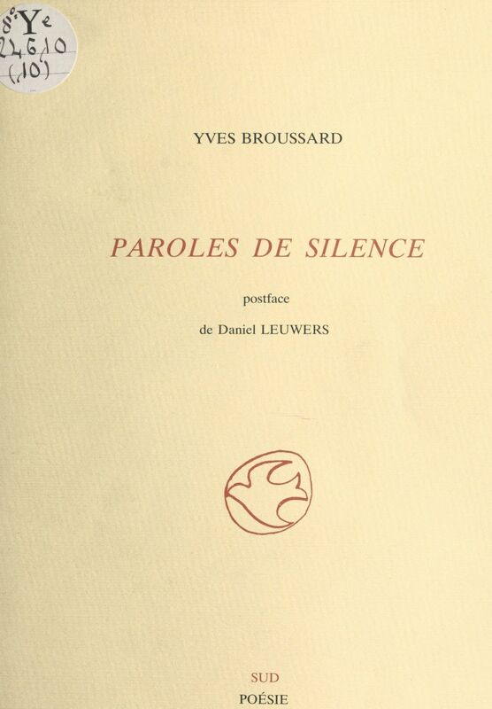 Paroles de silence