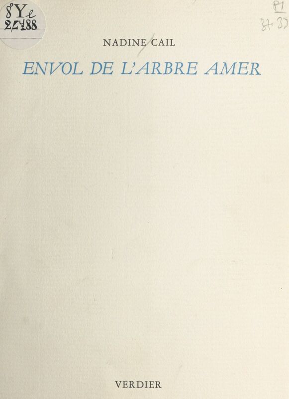 Envol de l'arbre amer