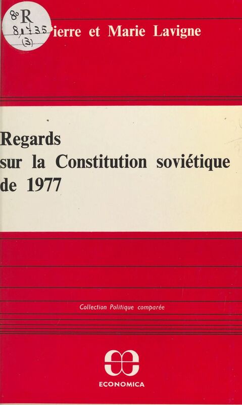 Regards sur la Constitution soviétique de 1977