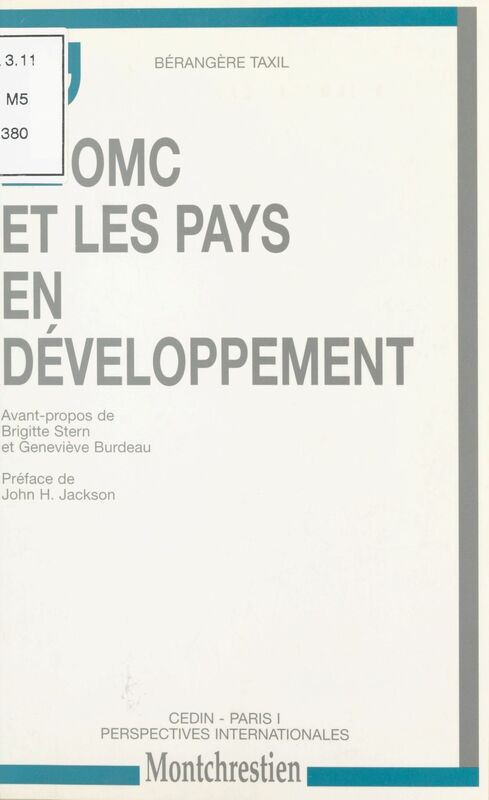 L'OMC et les pays en développement