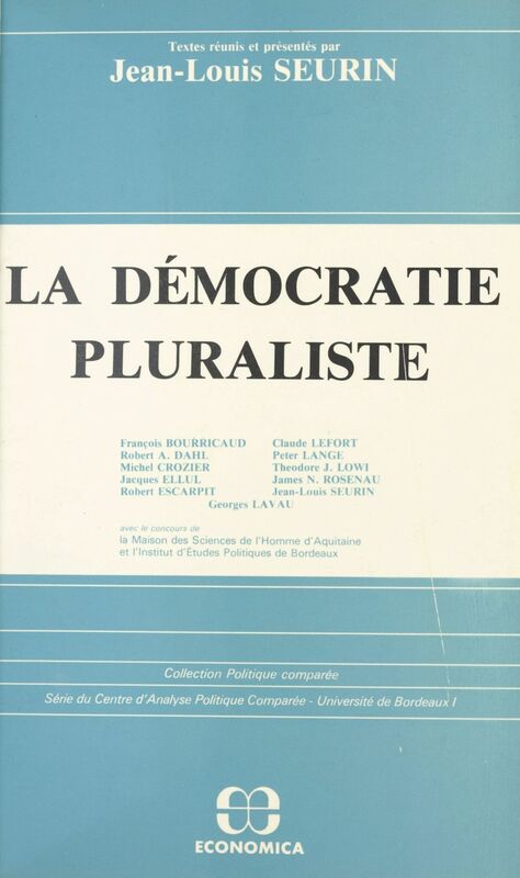 La démocratie pluraliste
