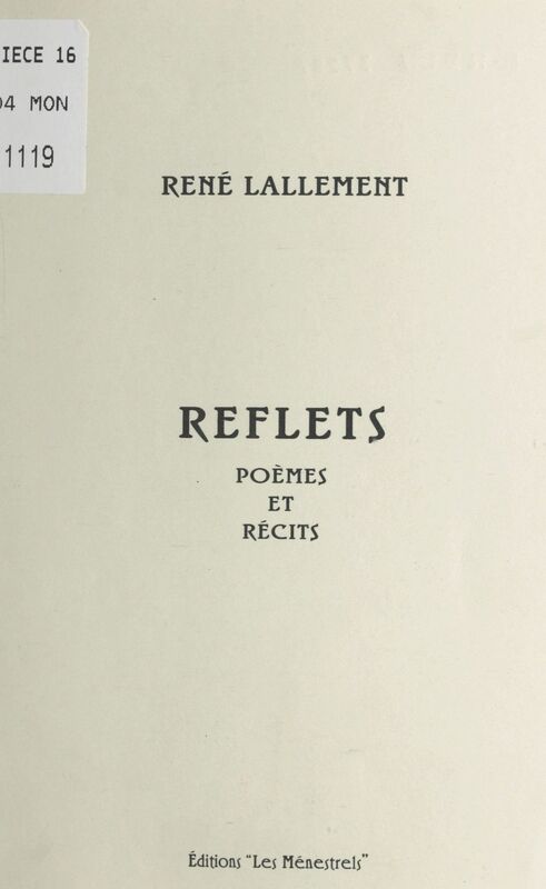 Reflets : poèmes et récits
