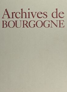 Archives de Bourgogne