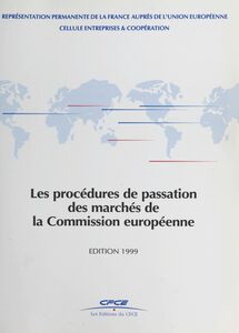 Les procédures de passation des marchés de la Commission européenne