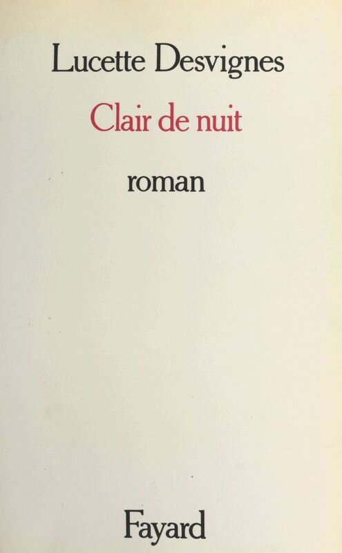 Clair de nuit Roman