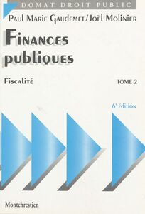 Finances publiques (2) : Fiscalité