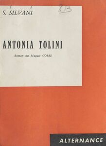 Antonia Tolini Roman du maquis corse