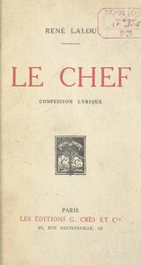 Le chef Confession lyrique