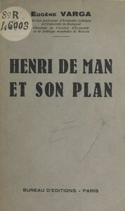 Henri de Man et son plan