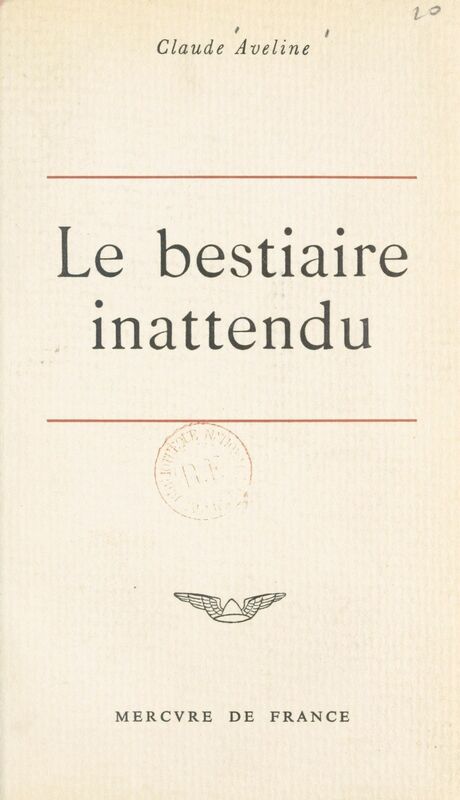 Le bestiaire inattendu
