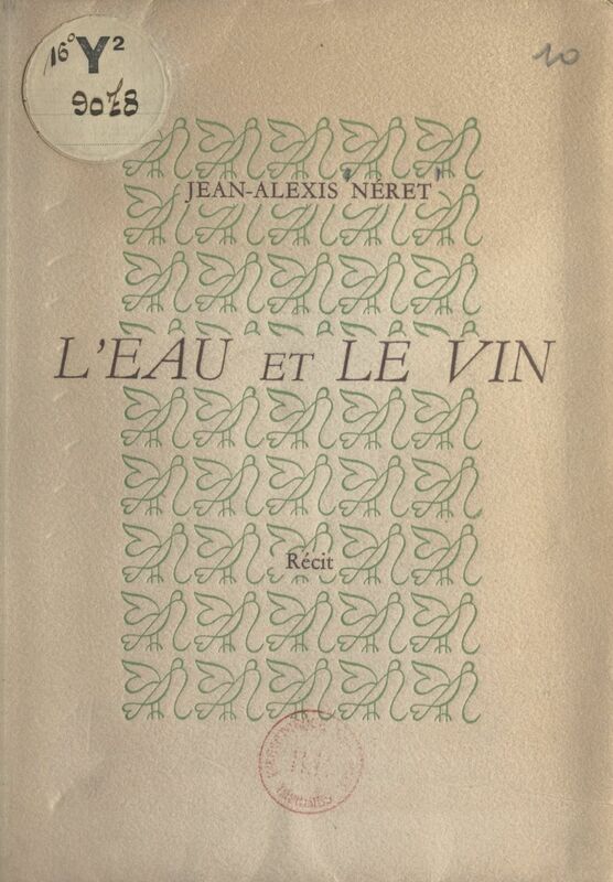 L'eau et le vin