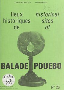 Lieux historiques de Balade-Pouebo Historical sites of Balade-Pouebo