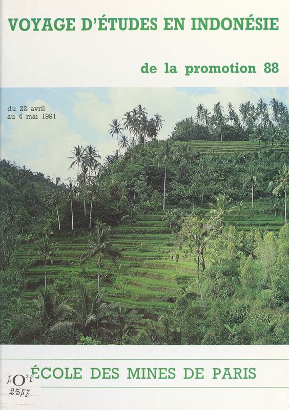 Voyage d'étude en Indonésie de la promotion 88 Du 22 avril au 4 mai 1991