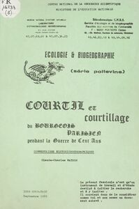 Courtil et courtillage du bourgeois parisien pendant la guerre de Cent Ans Commentaires historicogéographiques
