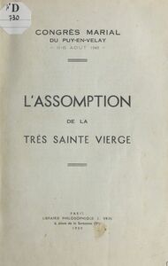L'assomption de la très Sainte Vierge