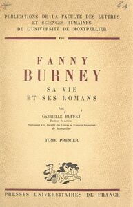 Fanny Burney (1) Sa vie et ses romans