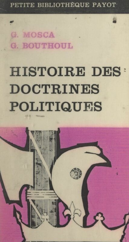 Histoire des doctrines politiques Depuis l'antiquité