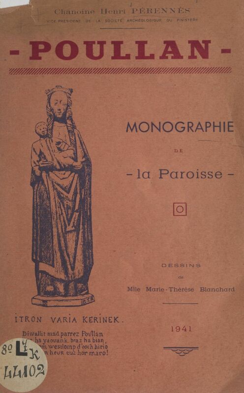 Poullan Monographie de la Paroisse