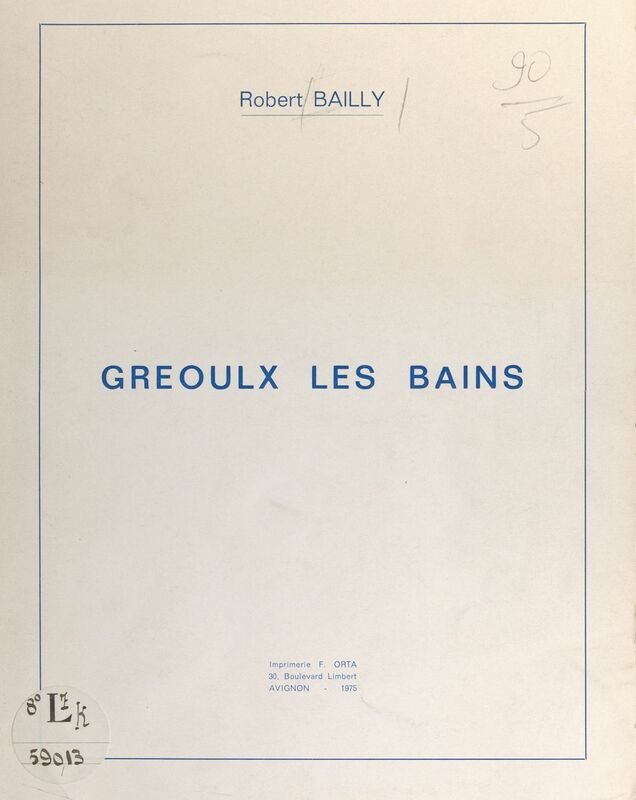 Gréoulx les Bains