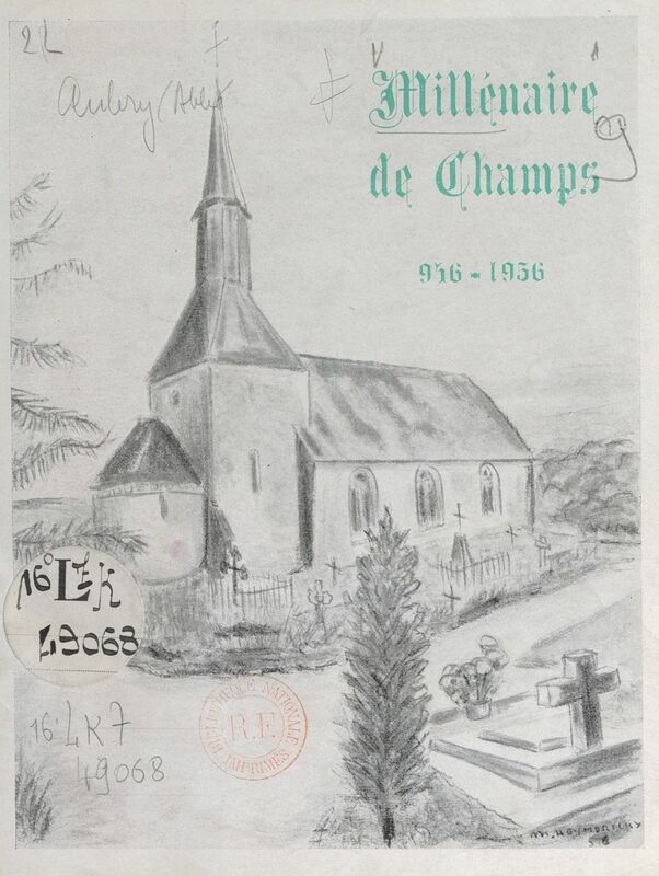 Millénaire de Champs 956-1956