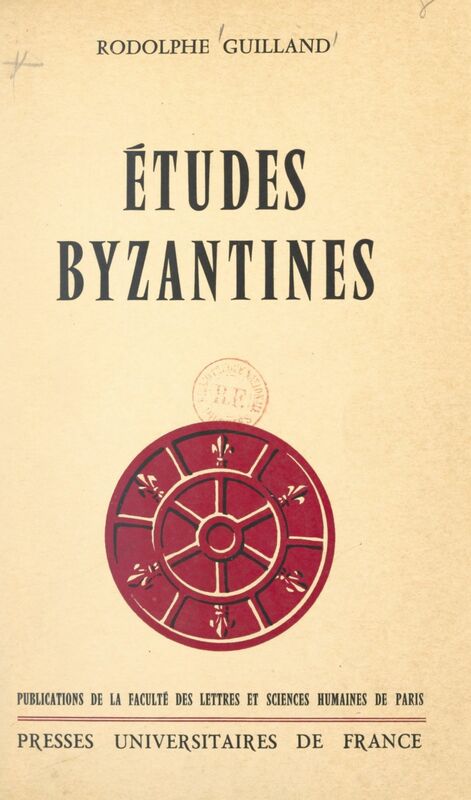 Études byzantines
