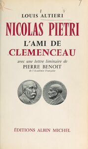 Nicolas Pietri L'ami de Clemenceau