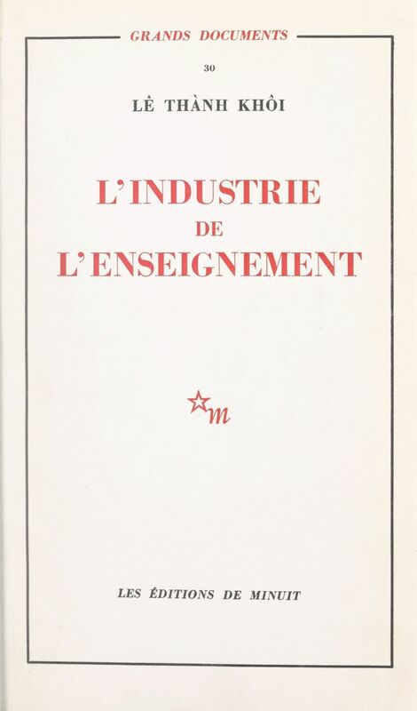 L'industrie de l'enseignement