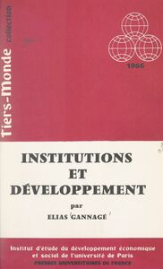 Institutions et développement