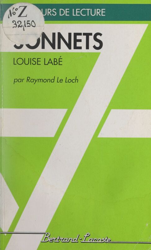 Sonnets Louise Labé