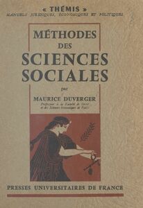 Méthodes des sciences sociales