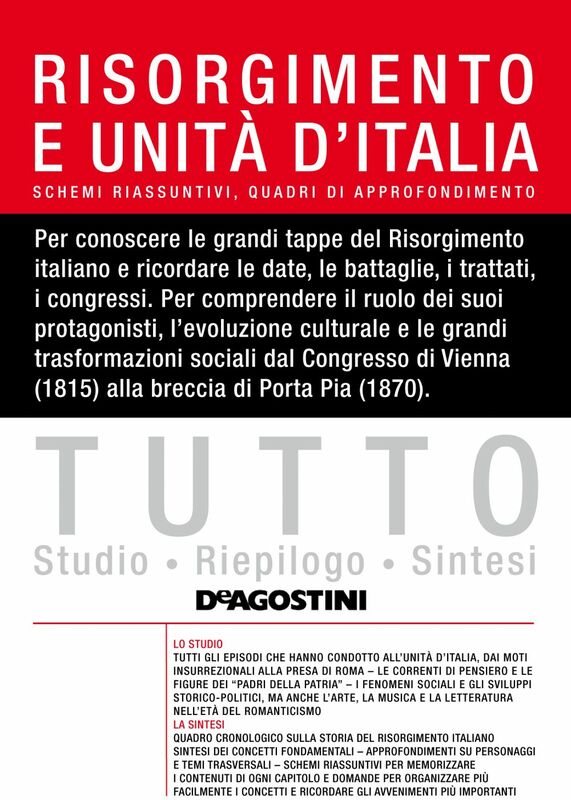 TUTTO Risorgimento e Unità d'Italia