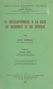 Le développement à la base au Dahomey et au Sénégal