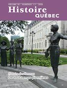 Histoire Québec. Vol. 26 No. 1-2,  2020 Histoire des femmes