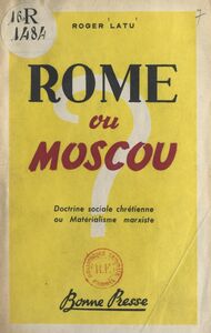 Rome ou Moscou