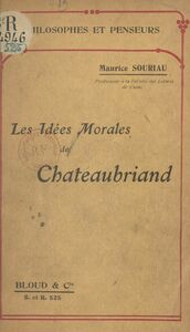 Les idées morales de Chateaubriand