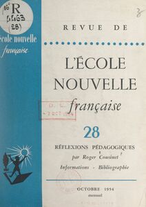 Réflexions pédagogiques Informations. Bibliographie