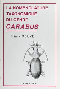 Nomenclature taxonomique du genre Carabus