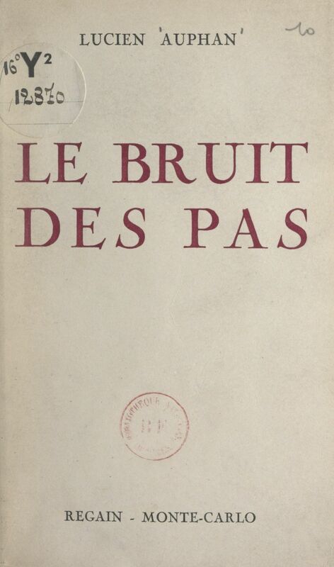 Le bruit des pas