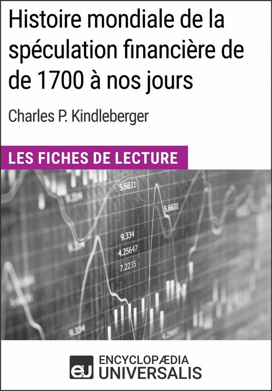 Histoire mondiale de la spéculation financière de de 1700 à nos jours de Charles P. Kindleberger Les Fiches de Lecture d'Universalis