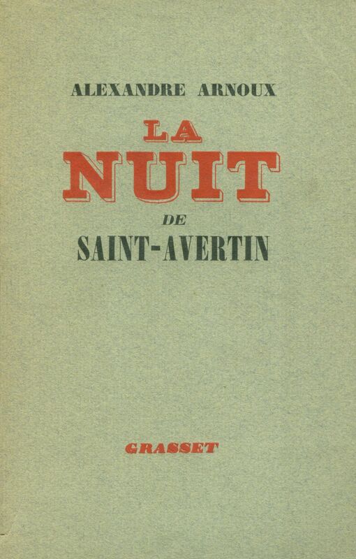 La nuit de Saint-Avertin