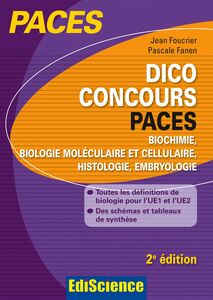 Dico Concours PACES - 2e ed.