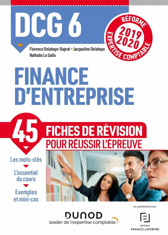 DCG 6 Finance d'entreprise - Fiches de révision Réforme Expertise comptable 2019-2020