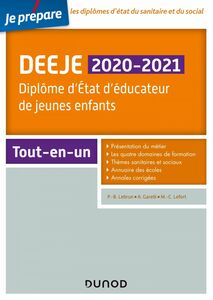 DEEJE 2020/2021- Diplôme d'État d'éducateur de jeunes enfants Tout-en-un