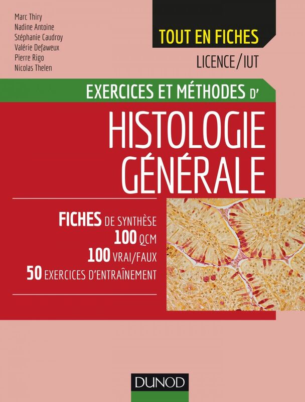 Histologie générale Exercices et méthodes