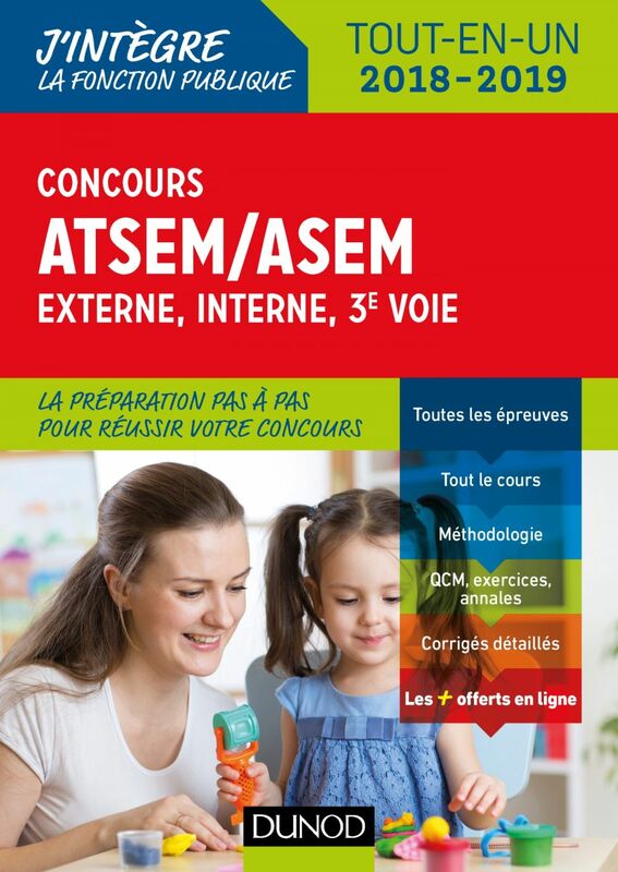 Concours ATSEM/ASEM - Externe, interne, 3e voie 2018-2019 - Tout-en-un