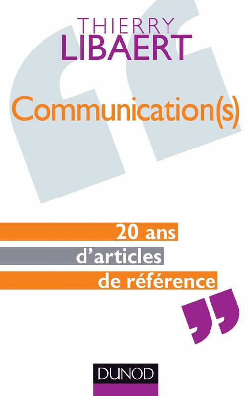 Communication(s) 20 ans d'articles de référence