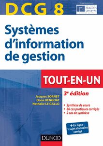 DCG 8 - Systèmes d'information de gestion - 3e éd. Tout-en-Un